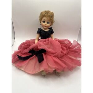Vintage 1950s American Character Toni Doll – Original Rose Chiffon Outfit